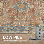 Extra Large Washable Rugs Vintage Area