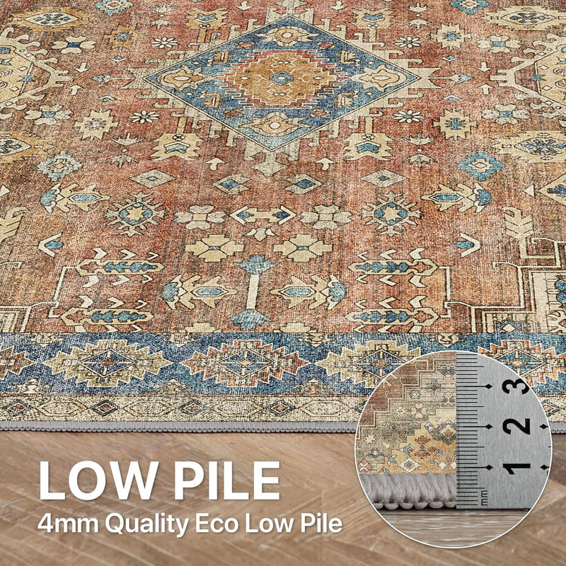 Extra Large Washable Rugs Vintage Area