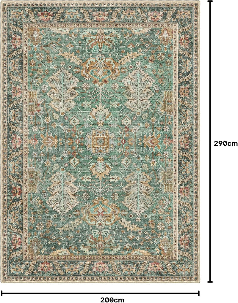 Extra Large Washable Rugs Vintage Area