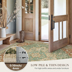 Extra Large Washable Rugs Vintage Area