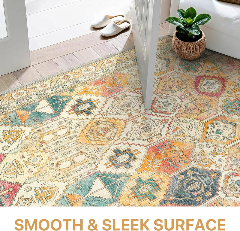 Extra Large Washable Rugs Vintage Area
