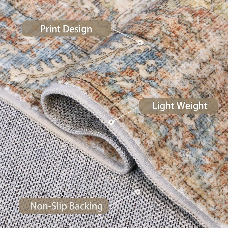 Extra Large Washable Rugs Vintage Area