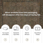 Extra Large Washable Rugs Vintage Area