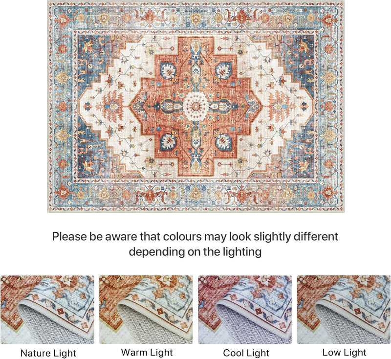 Extra Large Washable Rugs Vintage Area