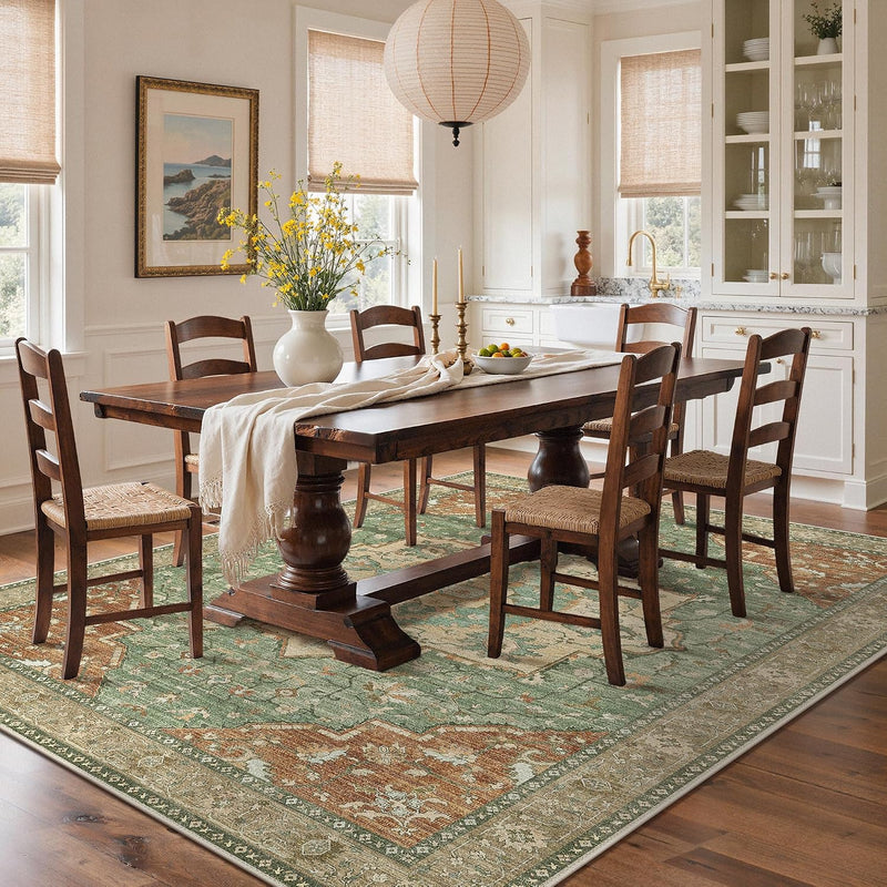 Extra Large Washable Rugs Vintage Area
