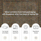 Extra Large Washable Rugs Vintage Area
