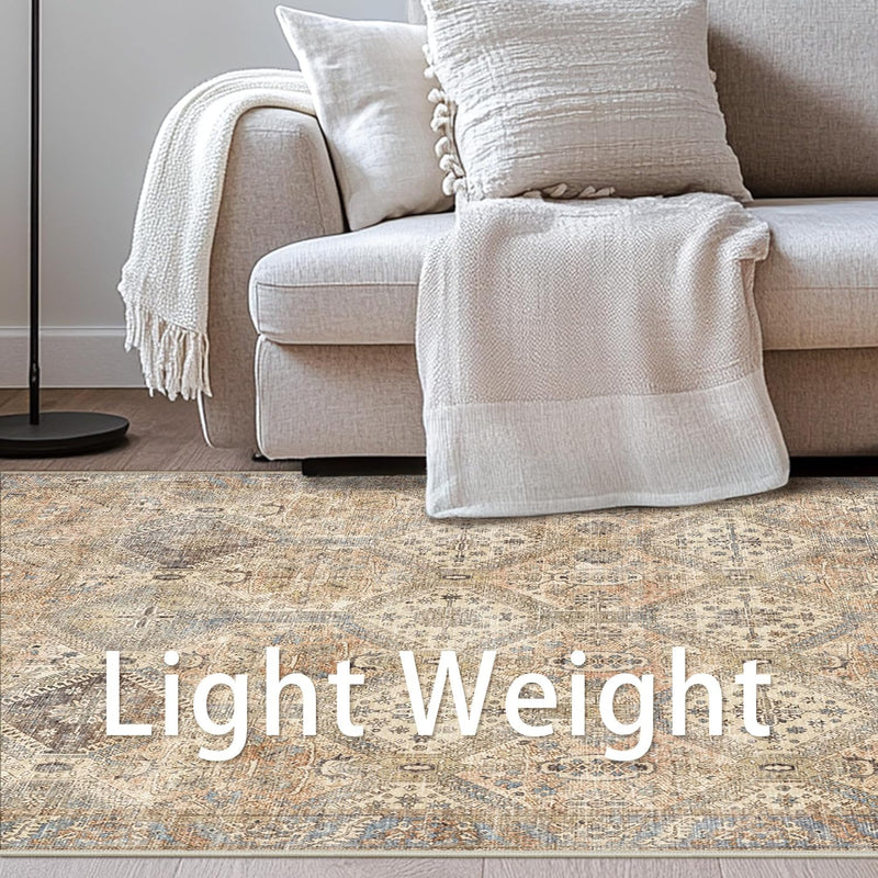 Extra Large Washable Rugs Vintage Area