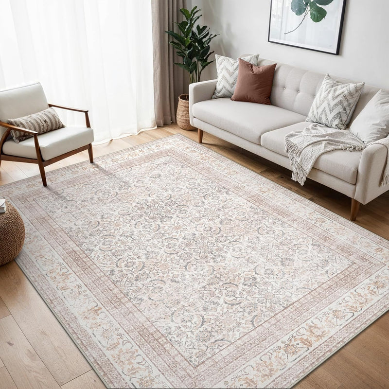 Extra Large Washable Rugs Vintage Area