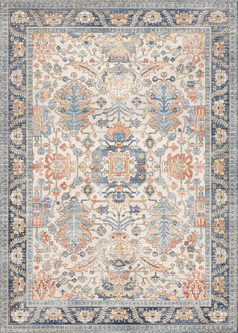 Extra Large Washable Rugs Vintage Area