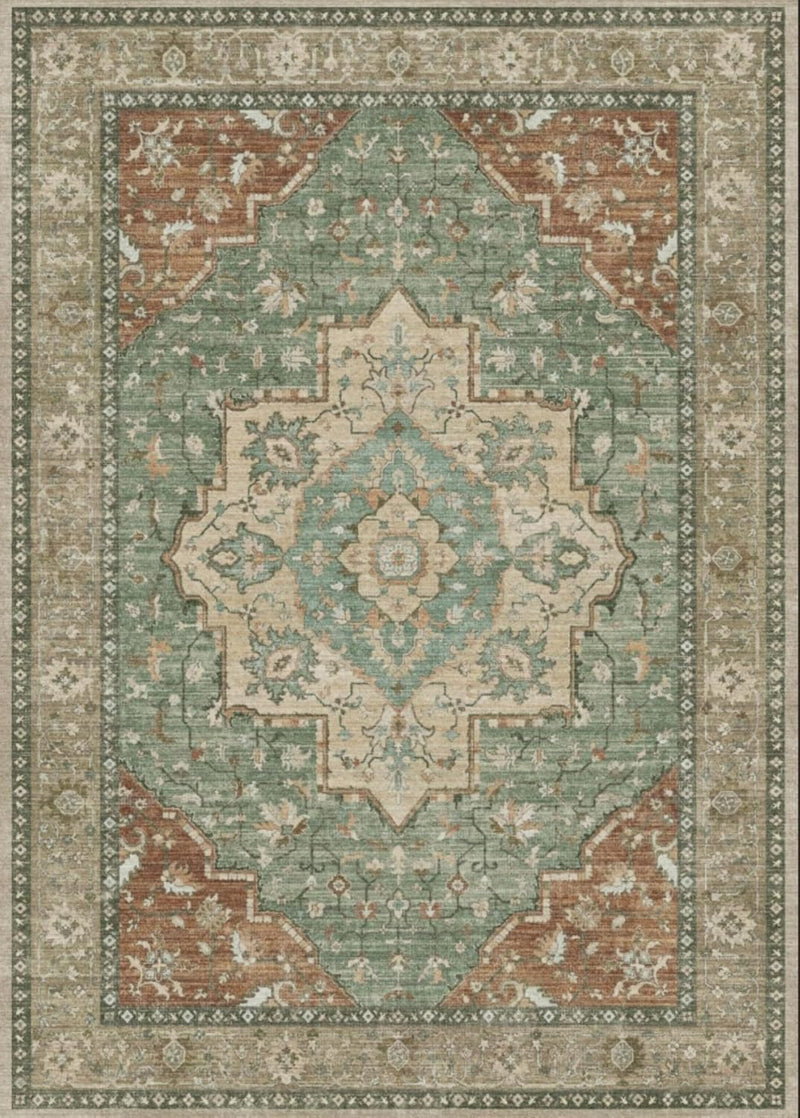 Extra Large Washable Rugs Vintage Area