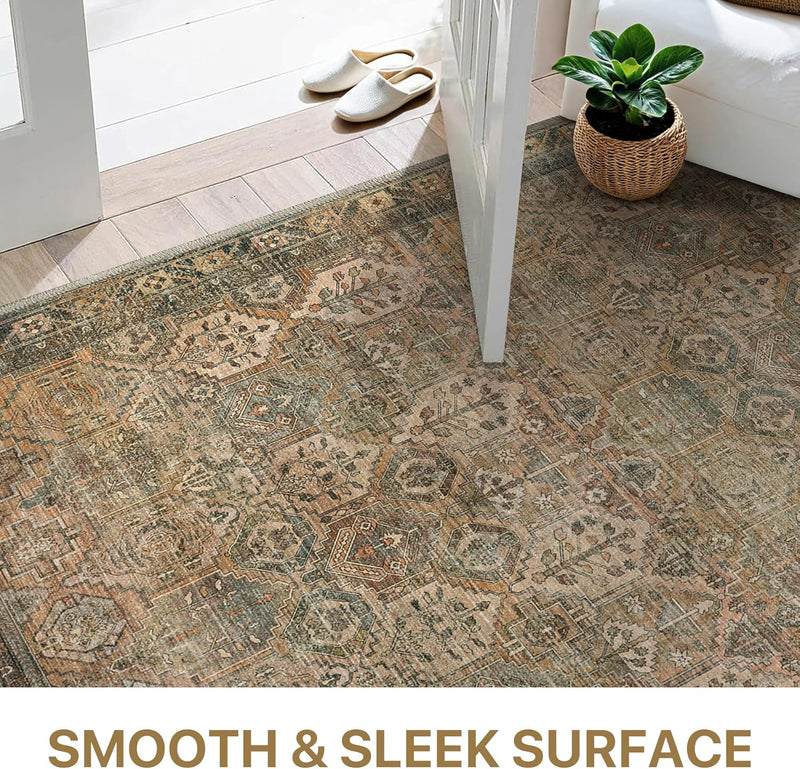 Extra Large Washable Rugs Vintage Area