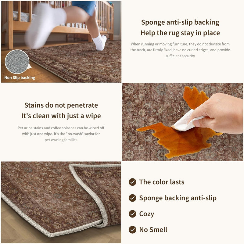 Extra Living Room Area Rug Machine