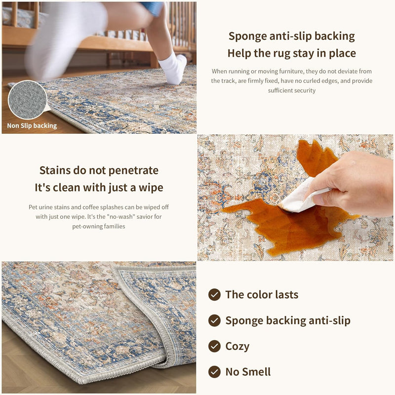 Extra Living Room Area Rug Machine