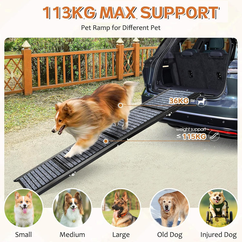 Extra Long Foldable Dog Ramps Large Dogs