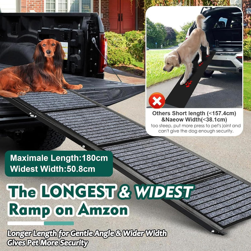 Extra Long Foldable Dog Ramps Large Dogs