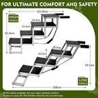 Extra Wide Dog Ramp for Cars Aluminium Step