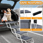 Extra Wide Dog Ramp for Cars Aluminium Step