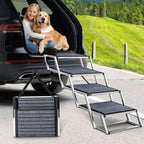 Extra Wide Dog Ramp for Cars Aluminium Step