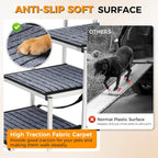 Extra Wide Dog Ramp for Cars Aluminium Step
