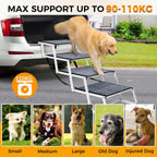 Extra Wide Dog Ramp for Cars Aluminium Step