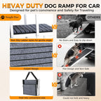 Extra Wide Dog Ramp for Cars Aluminium Step