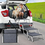 Extra Wide Dog Ramp for Cars Aluminium Step
