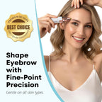 Eyebrow Facial Trimmer: 2 In1 Rechargeable Hair Removal
