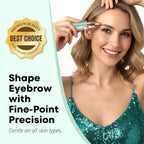 Eyebrow Facial Trimmer: 2 In1 Rechargeable Hair Removal
