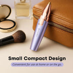 Eyebrow Facial Trimmer: 2 In1 Rechargeable Hair Removal