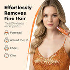 Eyebrow Facial Trimmer: 2 In1 Rechargeable Hair Removal