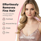 Eyebrow Facial Trimmer: 2 In1 Rechargeable Hair Removal