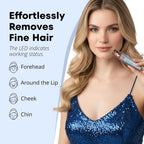 Eyebrow Facial Trimmer: 2 In1 Rechargeable Hair Removal