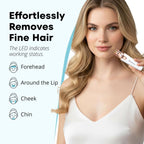 Eyebrow Facial Trimmer: 2 In1 Rechargeable Hair Removal
