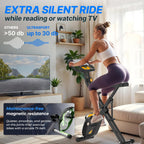 F-Bike Pro Folding Exercise Bike 331 Lbs Capacity