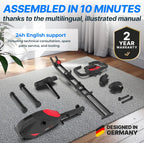 F-Bike Pro Folding Exercise Bike 331 Lbs Capacity