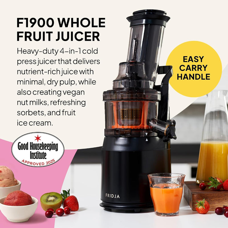 F1900 Cold Press Juicer 240W Slow 78MM Chute