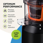 F1900 Cold Press Juicer 240W Slow 78MM Chute