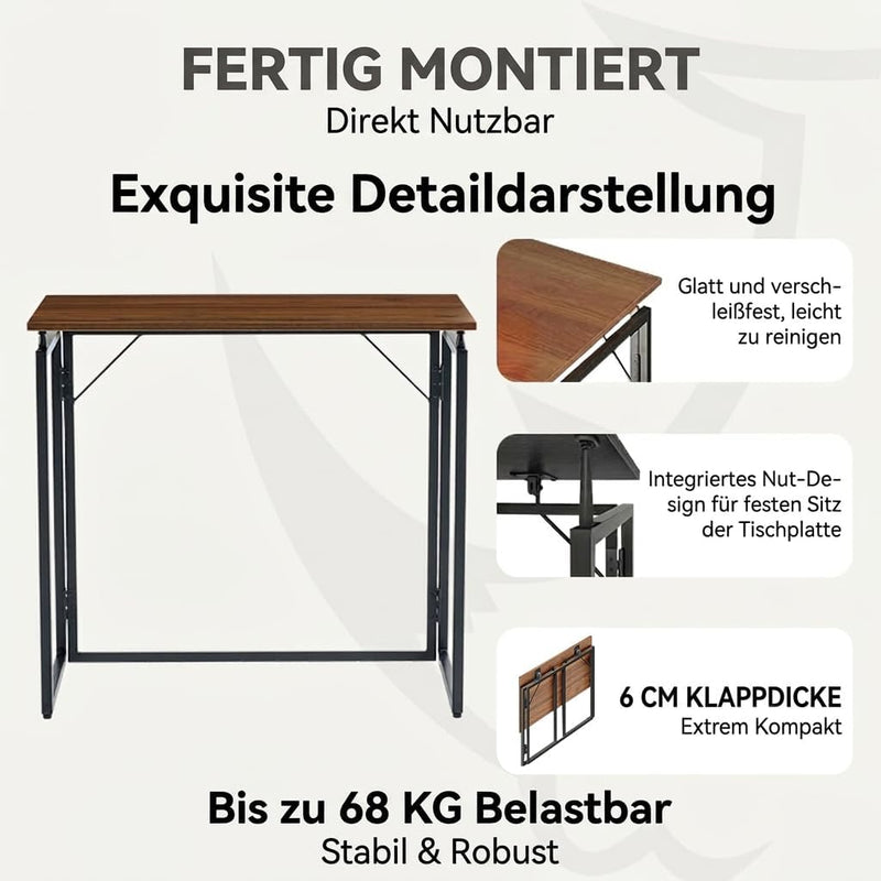 F5 80 X 40CM Folding Desk