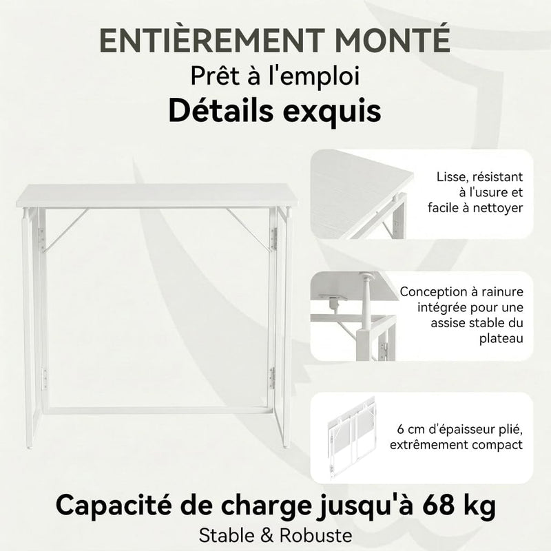 F5 80 X 40CM Folding Desk