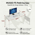 F5 80 X 40CM Folding Desk