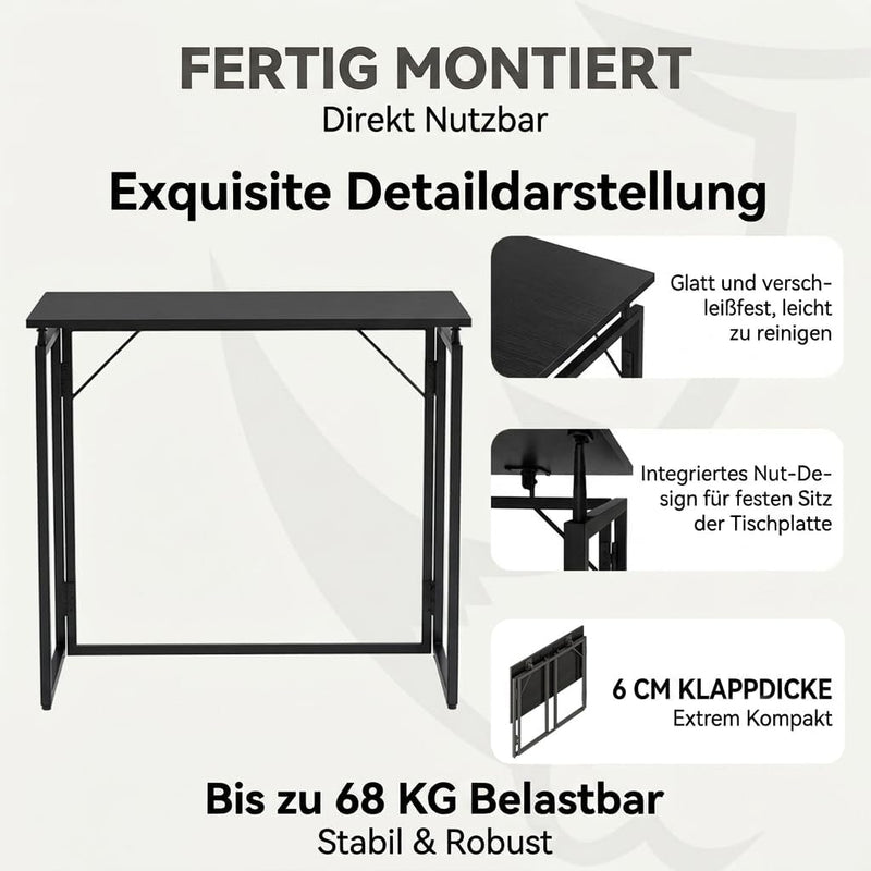 F5 80 X 40CM Folding Desk
