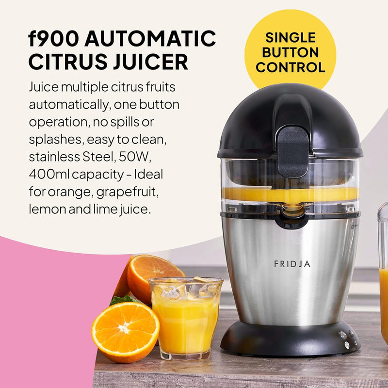 F900 Electric Juicer Automatic Citrus Press 50W 400ML