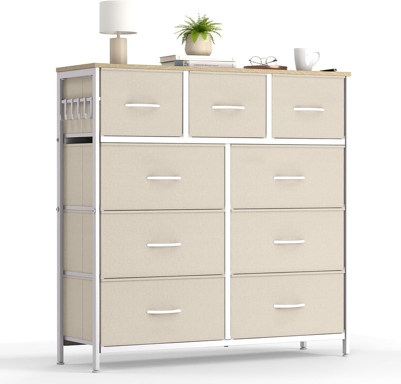 Fabric Chest of Drawer with 7 Drawers Home