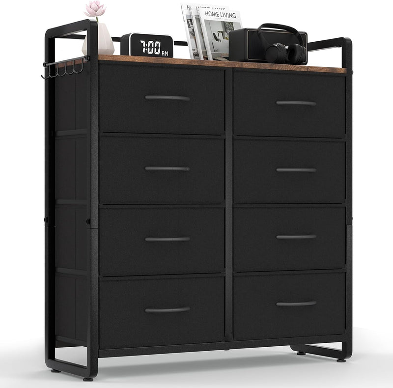 Fabric Chest of Drawer with 7 Drawers Home