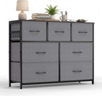 Fabric Chest of Drawer with 7 Drawers Home