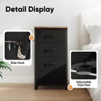 Fabric Chest of Drawer with 7 Drawers Home