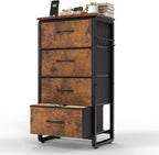 Fabric Chest of Drawer with 7 Drawers Home