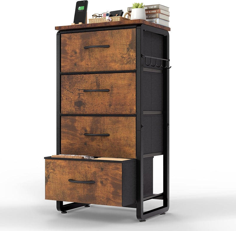 Fabric Chest of Drawer with 7 Drawers Home