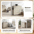 Fabric Chest of Drawer with 7 Drawers Home