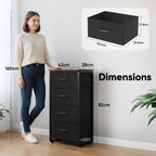 Fabric Chest of Drawer with 7 Drawers Home